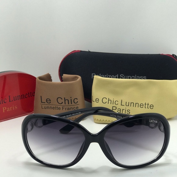 2 for 1 Summer Sale Le Chic Sunglass Black & Brown - Picture 7 of 12